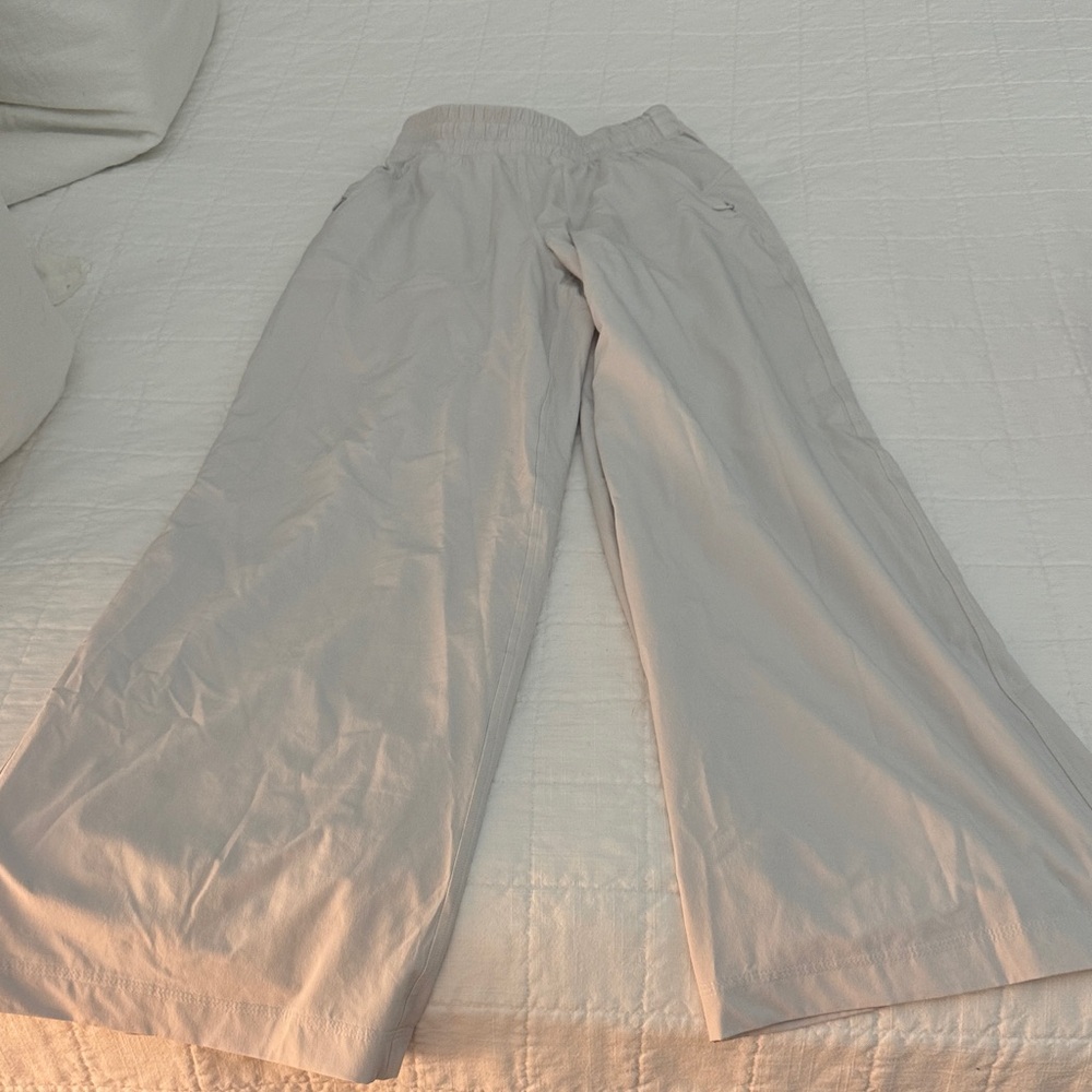 lululemon athletica Light Gray Track Pants